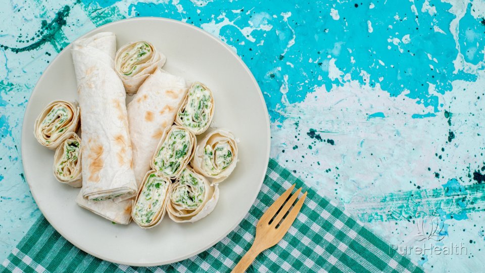 Rollitos de tortilla y pimientos - Pure Health Abbi Uicab